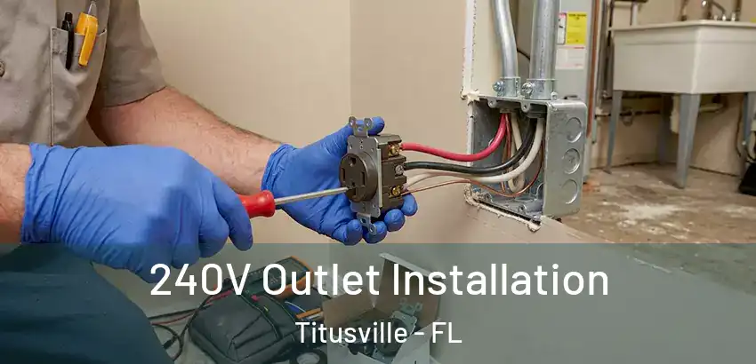 240V Outlet Installation Titusville - FL