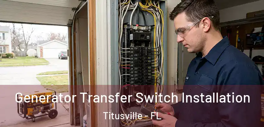  Generator Transfer Switch Installation Titusville - FL