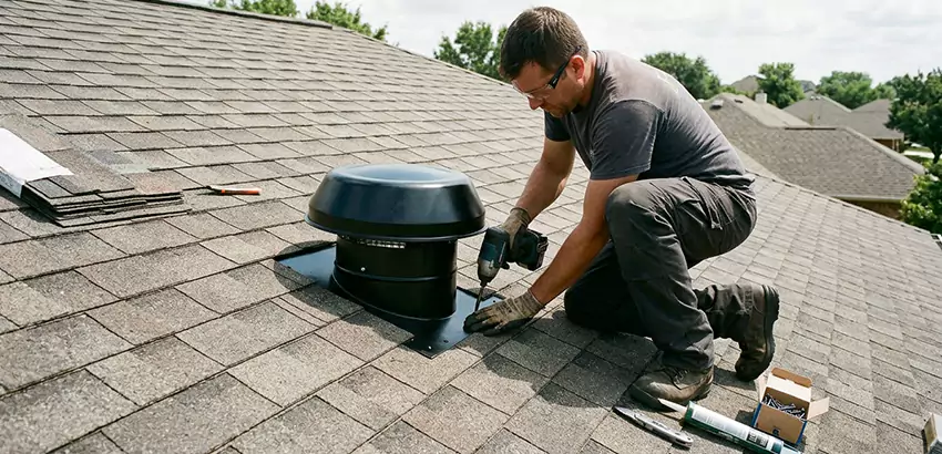 Roof Vent Fan Installation in Titusville