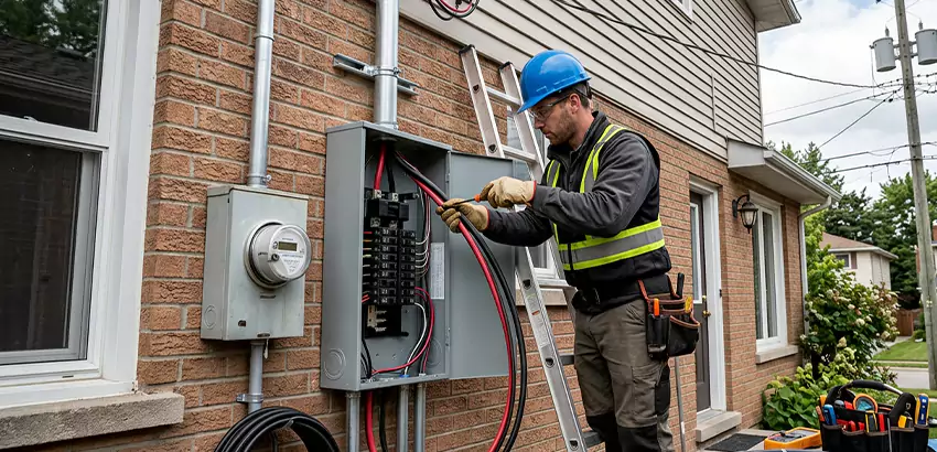 Outdoor Subpanel Installation in Titusville