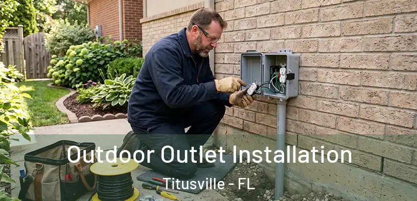 Outdoor Outlet Installation Titusville - FL