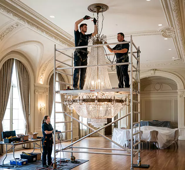 Professional Chandelier Installation: Your Local Fixture Team in Titusville, FL